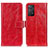 Leather Case Stands Flip Cover Holder K04Z for Xiaomi Redmi Note 11 Pro 5G Red