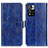 Leather Case Stands Flip Cover Holder K04Z for Xiaomi Redmi Note 11 Pro+ Plus 5G Blue