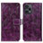 Leather Case Stands Flip Cover Holder K04Z for Xiaomi Redmi Note 12 Turbo 5G Purple