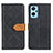 Leather Case Stands Flip Cover Holder K05Z for Realme 9i 4G Black