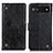 Leather Case Stands Flip Cover Holder K06Z for Google Pixel 6a 5G