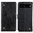 Leather Case Stands Flip Cover Holder K06Z for Google Pixel 7 Pro 5G