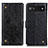 Leather Case Stands Flip Cover Holder K06Z for Google Pixel 7a 5G