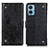 Leather Case Stands Flip Cover Holder K06Z for Motorola Moto E22