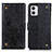 Leather Case Stands Flip Cover Holder K06Z for Motorola Moto G73 5G