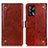 Leather Case Stands Flip Cover Holder K06Z for Oppo F19