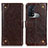 Leather Case Stands Flip Cover Holder K06Z for Oppo Reno5 A