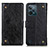 Leather Case Stands Flip Cover Holder K06Z for Realme C31