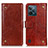 Leather Case Stands Flip Cover Holder K06Z for Realme C31