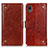 Leather Case Stands Flip Cover Holder K06Z for Sony Xperia Ace III SO-53C