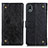 Leather Case Stands Flip Cover Holder K06Z for Sony Xperia Ace III SOG08