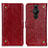 Leather Case Stands Flip Cover Holder K06Z for Sony Xperia PRO-I Red