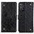 Leather Case Stands Flip Cover Holder K06Z for Xiaomi Redmi Note 11 Pro 4G