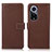 Leather Case Stands Flip Cover Holder K07Z for Huawei Honor 50 5G