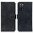 Leather Case Stands Flip Cover Holder K07Z for Oppo A55 5G