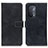 Leather Case Stands Flip Cover Holder K07Z for Oppo A74 5G