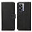 Leather Case Stands Flip Cover Holder K07Z for Oppo A77 5G Black