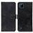 Leather Case Stands Flip Cover Holder K07Z for Realme C11 (2021)