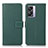 Leather Case Stands Flip Cover Holder K07Z for Realme Narzo 50 5G Green