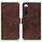 Leather Case Stands Flip Cover Holder K07Z for Sony Xperia 10 IV