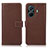 Leather Case Stands Flip Cover Holder K07Z for Vivo iQOO Z6 Pro 5G