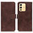 Leather Case Stands Flip Cover Holder K07Z for Vivo V23 5G