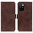 Leather Case Stands Flip Cover Holder K07Z for Xiaomi Redmi 10 (2022)