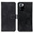 Leather Case Stands Flip Cover Holder K07Z for Xiaomi Redmi Note 10 Pro 5G Black