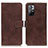 Leather Case Stands Flip Cover Holder K07Z for Xiaomi Redmi Note 11 5G