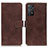 Leather Case Stands Flip Cover Holder K07Z for Xiaomi Redmi Note 11 Pro 4G