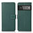 Leather Case Stands Flip Cover Holder K08Z for Google Pixel 6 Pro 5G Green