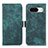 Leather Case Stands Flip Cover Holder K08Z for Google Pixel 8a 5G Green