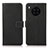 Leather Case Stands Flip Cover Holder K08Z for Huawei Nova 8i Black