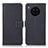 Leather Case Stands Flip Cover Holder K08Z for Huawei Nova 8i Blue
