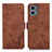 Leather Case Stands Flip Cover Holder K08Z for Motorola Moto G 5G (2023)