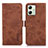 Leather Case Stands Flip Cover Holder K08Z for Motorola Moto G54 5G