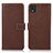 Leather Case Stands Flip Cover Holder K08Z for Nokia C2 2nd Edition