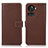 Leather Case Stands Flip Cover Holder K08Z for OnePlus 10R 5G