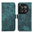 Leather Case Stands Flip Cover Holder K08Z for OnePlus 12 5G Green