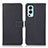 Leather Case Stands Flip Cover Holder K08Z for OnePlus Nord 2 5G Navy Blue