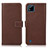 Leather Case Stands Flip Cover Holder K08Z for Realme C20