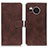 Leather Case Stands Flip Cover Holder K08Z for Sharp Aquos Sense7 Plus