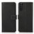 Leather Case Stands Flip Cover Holder K08Z for Sony Xperia 10 III Black