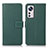Leather Case Stands Flip Cover Holder K08Z for Xiaomi Mi 12 Pro 5G Green