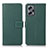 Leather Case Stands Flip Cover Holder K08Z for Xiaomi Poco X4 GT 5G Green