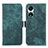 Leather Case Stands Flip Cover Holder K09Z for Huawei Honor X5 Plus Green