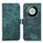 Leather Case Stands Flip Cover Holder K09Z for Huawei Mate 60 Green