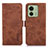 Leather Case Stands Flip Cover Holder K09Z for Motorola Moto Edge (2023) 5G