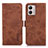 Leather Case Stands Flip Cover Holder K09Z for Motorola Moto G53 5G