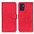 Leather Case Stands Flip Cover Holder K09Z for OnePlus Nord CE 2 5G Red